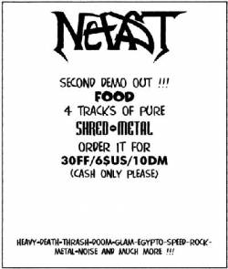Nefast (FRA-1) : Food